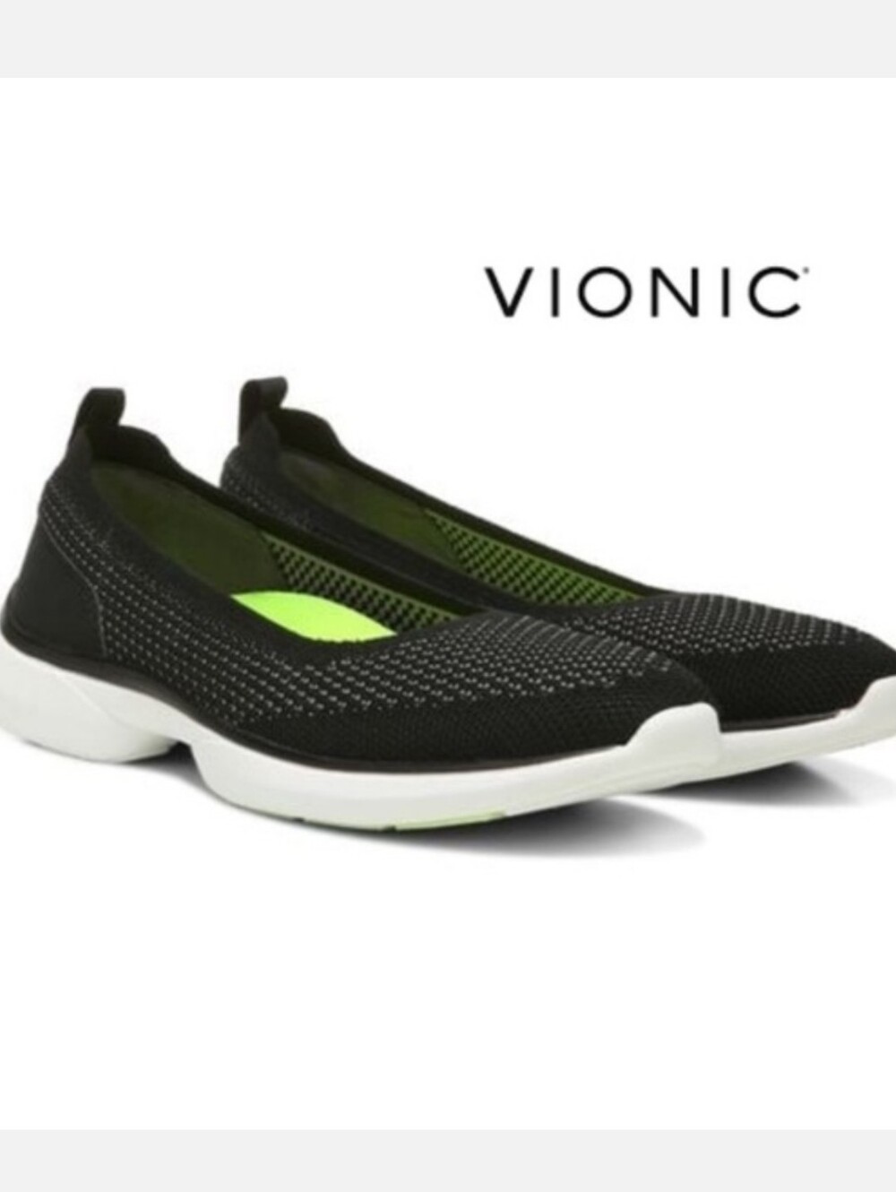 VIONIC Kallie Slip-on Knit Sporty Comfort Shoe Womens Size 9 NEW